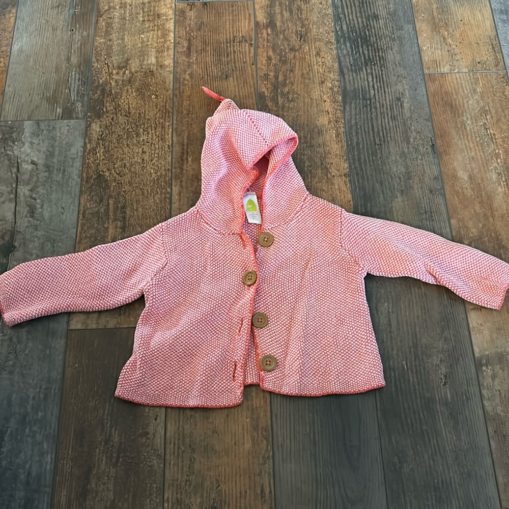 Stem Baby Knit Hooded Sweater